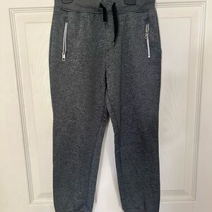 Boys Hurley Gray Jogger Pants with Zipper Pockets Size 7